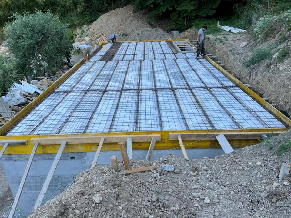 villa en construction