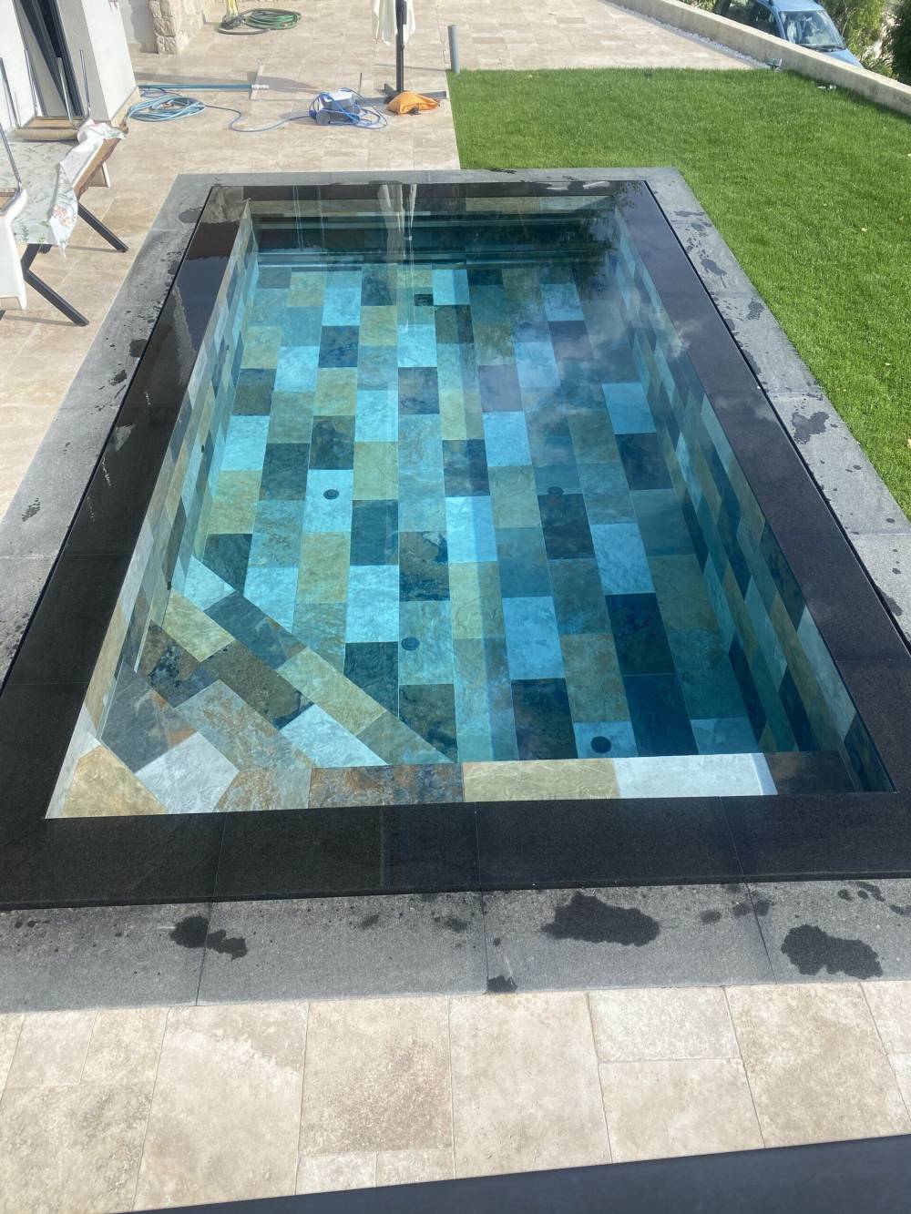 piscine finition